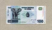 Kongo, Demokratische Republik 100 Francs P.92 - Elefant - Virunga - Nationalpark - -