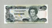 Bahamas Pick 42a 1/2 Dollar 1984 unc/kassenfrisch