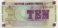 Grossbritannien/British Armed Forces 10 New Pence -