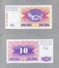 Bosnien & Herzegowina 10 Dinara P.10a -