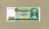 Staatsbank der DDR 1971-1989 20 Mark Ros.362a J.Wolfgang Goethe. -