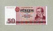 Staatsbank der DDR 1971-1989 50 Mark Ros.360a Friedrich Engels./DG -