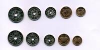 Dänemark Set 5 -Landesname/Monogramme-