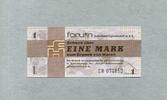 Forum-Außenhandelsgesellschaft 1 Mark Ros.368b -