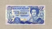 Falkland-Island 1 Pound P.13a - Government of the Falkland Islands - Elizabeth II - -