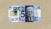 SCOTLAND CLYDESDALE-BANK 5 POUNDS -Sir Willian Arrol (1839-1913)- POLYMER - -