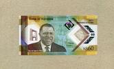 Namibia 60 Namibia Dollars - Gedenkbanknote - Dr. Hage G. Geingob -Polymerausgabe - -