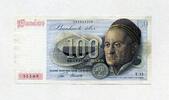 BANK DEUTSCHER L&Auml;NDER 100 Mark 09.12.1948 Ros.256 - Jakob Muffel - N&uuml;rnb... 175,00 EUR  zzgl. 5,00 EUR Versand