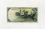 BANK DEUTSCHER L&Auml;NDER 5 Mark 09.12.1948 Ros.252c - Europa reitet auf dem... 28,00 EUR  zzgl. 5,00 EUR Versand
