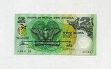 Papua New Guinea 2 Kina 1991 P.12a - Paradiesvogel Speer, geschnitzte - ... 5,85 EUR  zzgl. 5,00 EUR Versand