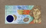 Polen 20 Zlotych - Serie 2023 - Gedenkbanknote - 550th Anniversary - Mikolaj Kopernik - -