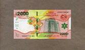 Central African St. / Zentralafrikanische St 2.000 Francs - Serie 2020 - Umweltschutz/Vogel - -