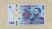 Rumänien - ohne Folder - 100 Lei - Gedenkbanknote zu Ehren des 185. Geburtstags von König Carol I. - -