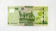 Namibia 50 Namibia Dollars 2012 P.13a - Captain Hendrik Witbooi - Kudus ... 9,00 EUR  zzgl. 5,00 EUR Versand