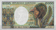 Gabon 10.000 Francs Pick 7a