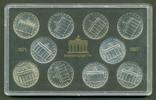 DDR Kursmünzen 10x5 Mark