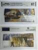 Switzerland 200 francs 2002 PMG67EPQ 400,00 EUR  zzgl. 10,00 EUR Versand