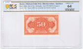 Russia 50 kopecks 1918 PCGS65 500,00 EUR  zzgl. 10,00 EUR Versand