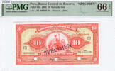 Peru 10 Soles de Oro 1965 PMG66EPQ 300,00 EUR  zzgl. 10,00 EUR Versand