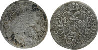 Austria 3 kreuzer Austria – 6 Kreuzer. 1674. AR (24 mm, 2.55 g) -