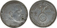Germany 2 Mark 1939 F Germany - 2 Mark, 1939, Hindenburg F  9,40 EUR  zzgl. 10,00 EUR Versand