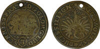 Austria 3 kreuzer Habsburg - 3 Kreuzer, 1657, 3 Brothers Staff, Liegnitz-Brieg -