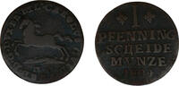 Germany  Germany - 1 Pfennig, 1804, Brunswick  19,90 EUR  zzgl. 10,00 EUR Versand