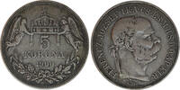 Austria Austria, 5 Corona, 1900, KB, 23.82g -
