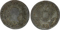 Austria 20 kreuzer Habsburg, 20 Kreuzer, 1808, Franz II, B B -