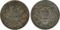 Germany Germany, 1/2 Mark, 1915, -