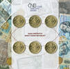 Czech Republic Set of 6 circulation coins 2018 and 2019 - 20 CZK Year of currency  2018-9 unz