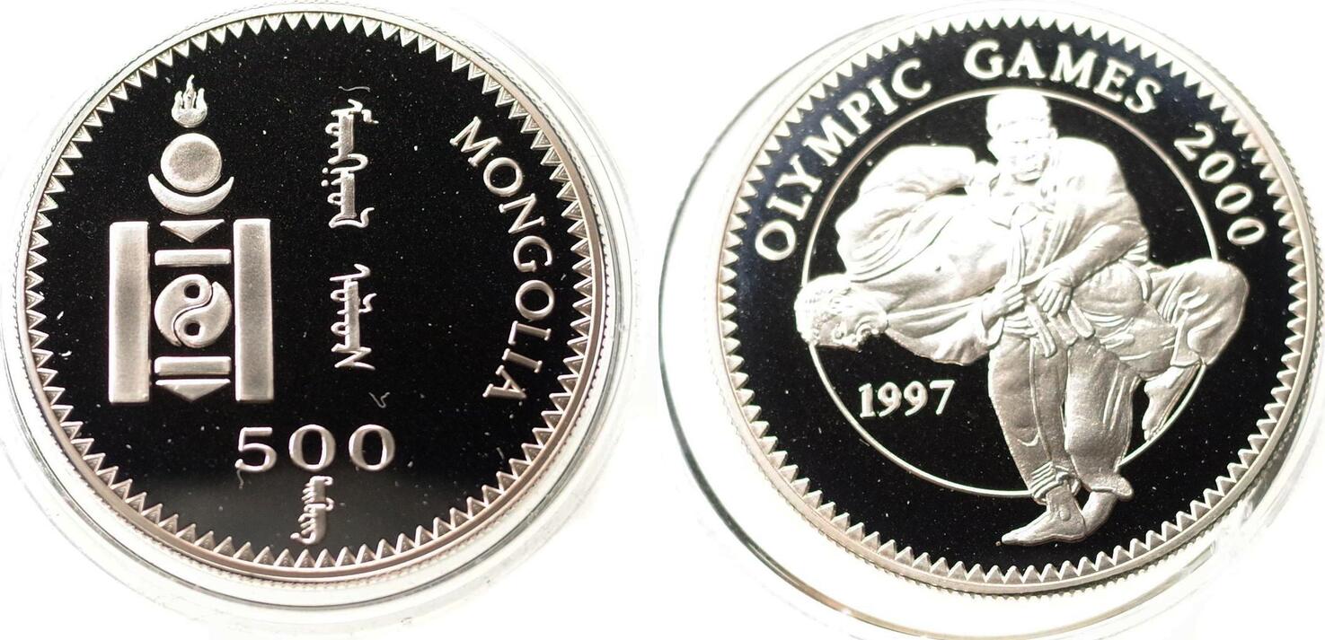 Mongolei 500 Tugrik 1997 XXVII Olympische Sommerspiele, Sydney 2000