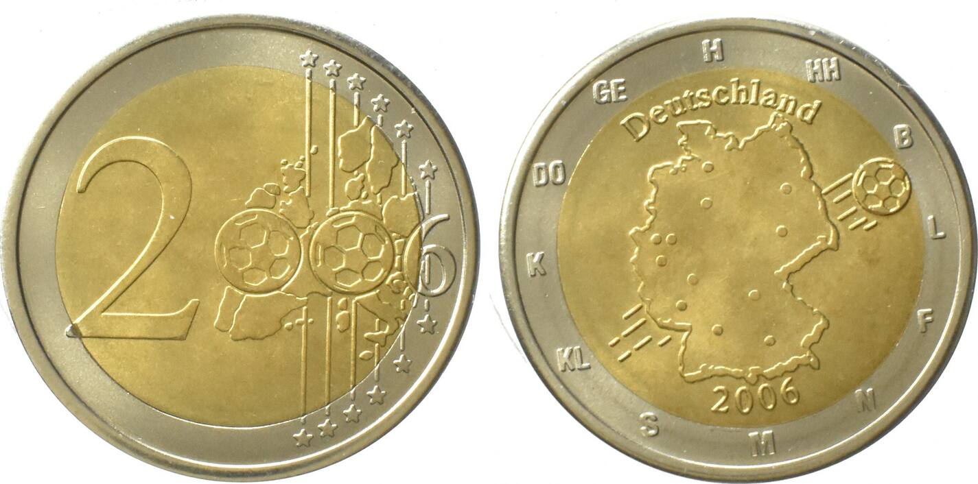 2 euro bundesrepublik deutschland 2006