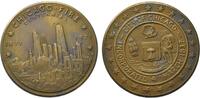 USA Medaille 1871 / 1971 CHICAGO FIRE 1837 -