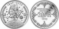 Schweiz 20 Franken Gedenkmünze - 150 Jahre Schweizer Post -