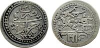 1/4 Budju AH 1243 / 1827 Algerien Mahmud II. ( 1808-1830 ) ss+