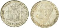 Spanien 1 Pesetas König Alfonso XIII (1886 - 1931) -