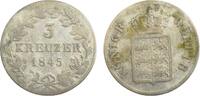 Deutschland 3 Kreuzer Württemberg, Wilhelm I. (1816-1864) -
