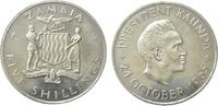 Sambia 5 Shillings British Royal Mint -