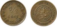 Niederlande 1/2 Cents Wilhelm III (1849-1890) -
