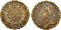 Frankreich 5 Centimes Karl X., 1824 - 1830 -
