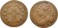 Frankreich 12 Deniers Ludwig XVI. (1774-1793) -