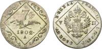 7 Kreuzer 1802 A Österreich Franz II (1792-1806) Wien. -unz