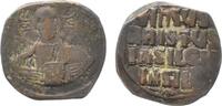 Römisches Kaiserreich Follis Basilius II. und Constantinus VIII. (976-1025) -