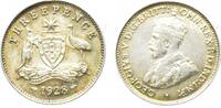 Australien 3 Pence George V -