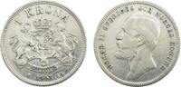 Schweden 1 Krona Oscar II. (1872-1907) -