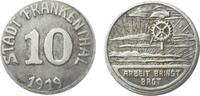 Deutschland 10 Pfennig Notmünze Stadt Frankenthal -