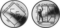 Schweiz 5 Franken Gedenkmünze 5 Fr. Le Corbusier, 1887-1965 -