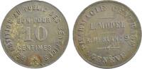 Schweiz, Genf Jeton 10 Centimes Genfer Zentralapotheke, 10 Centimes -