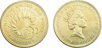 Grossbritannien 2 Pounds Fächermuster aus Nationalflaggen mit Symbol zum 50. Jahrestag -